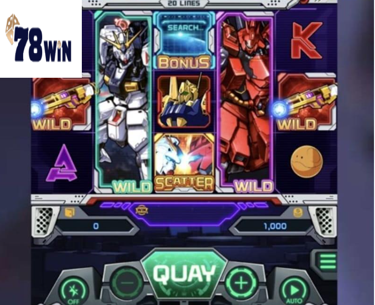Thủ thuật  chơi dễ trúng trong game Gundam Slot